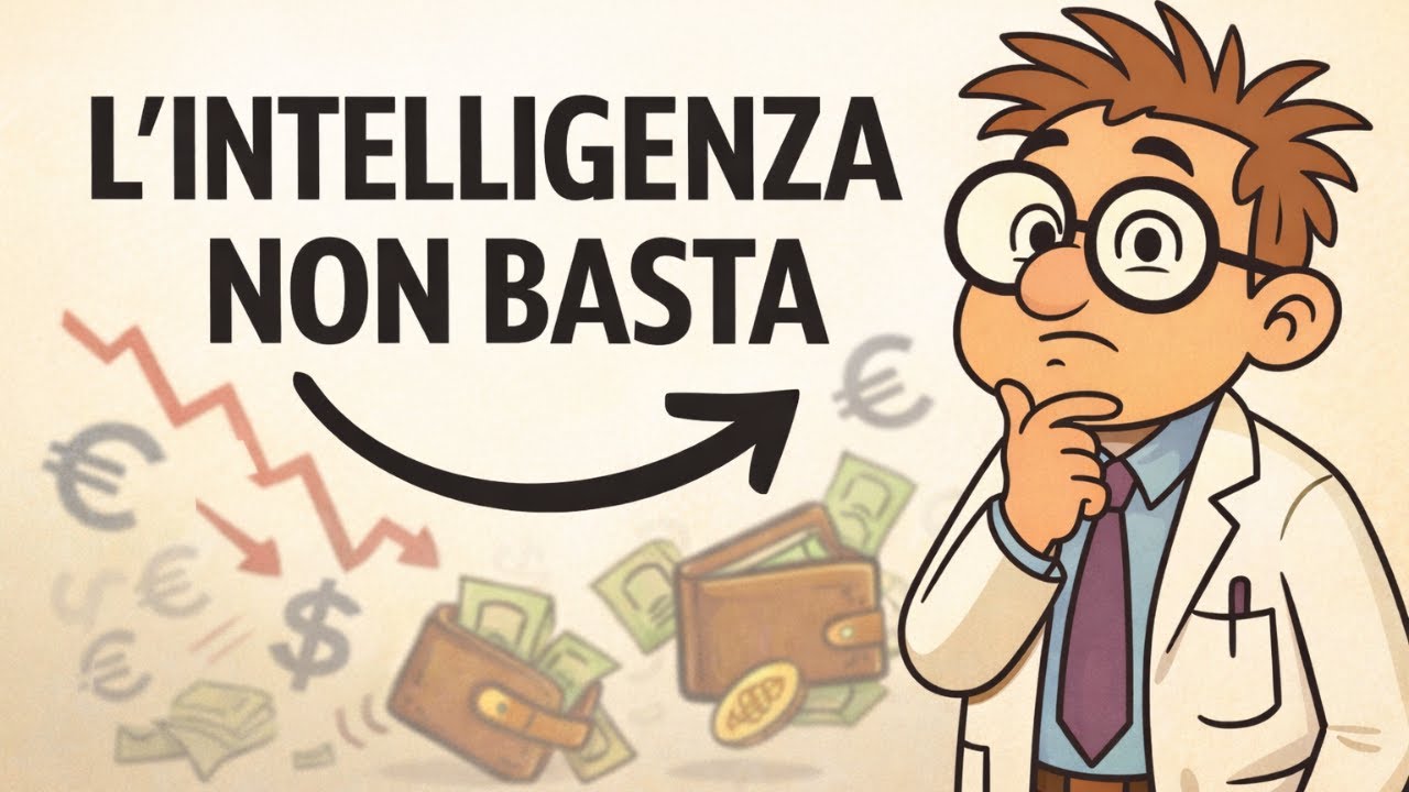 Perch&eacute; le persone intelligenti falliscono con i soldi🤨