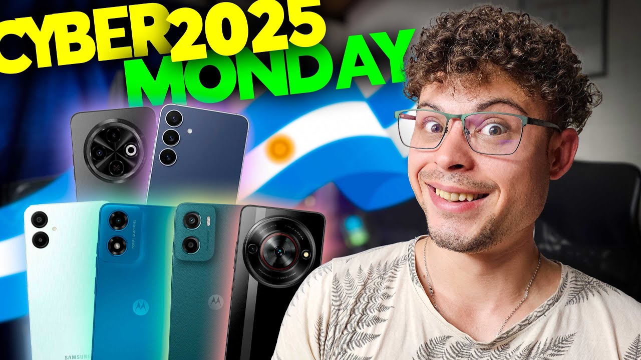 LAS MEJORES OFERTAS de CELULARES 🇦🇷🇦🇷 | Cyber Monday 2025