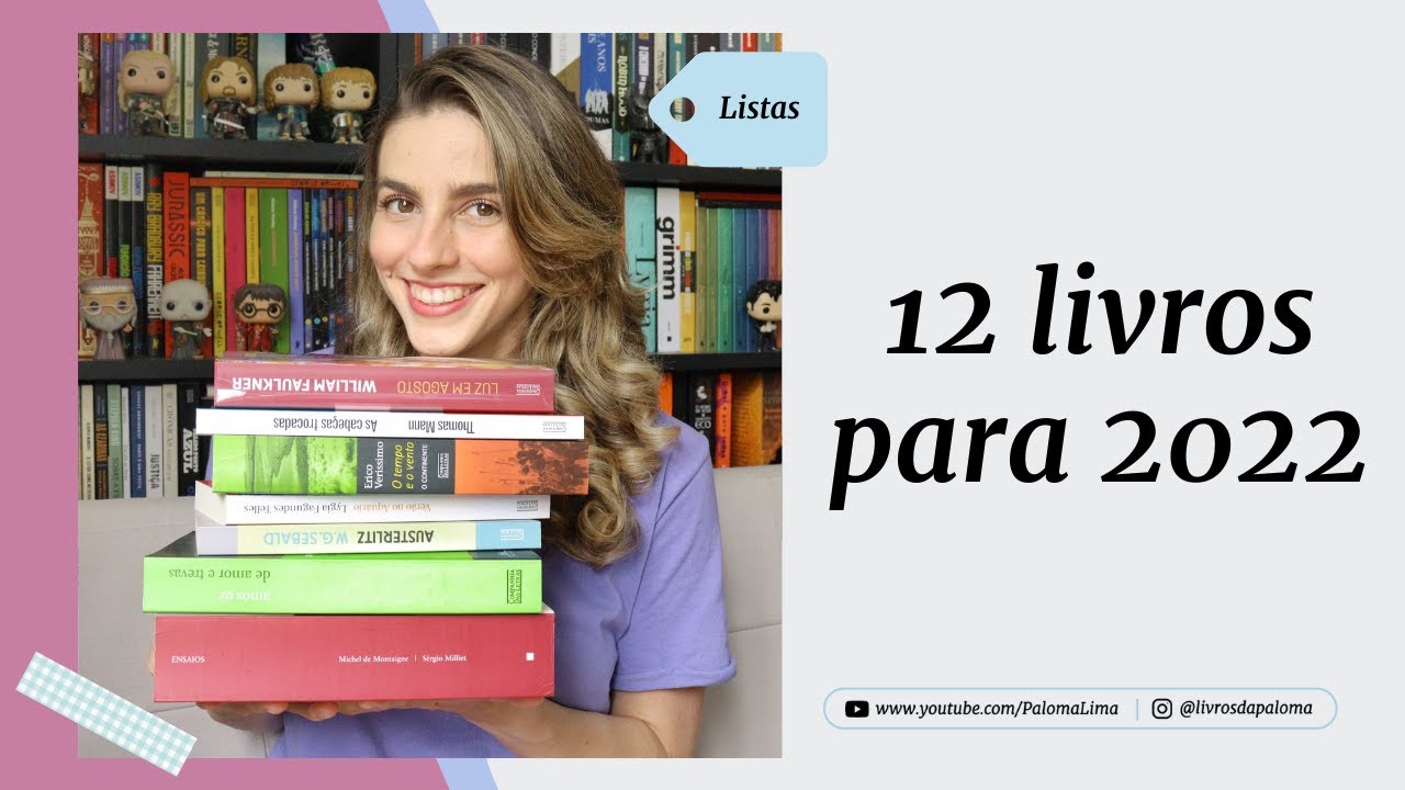 12 livros para 2022 | Paloma Lima
