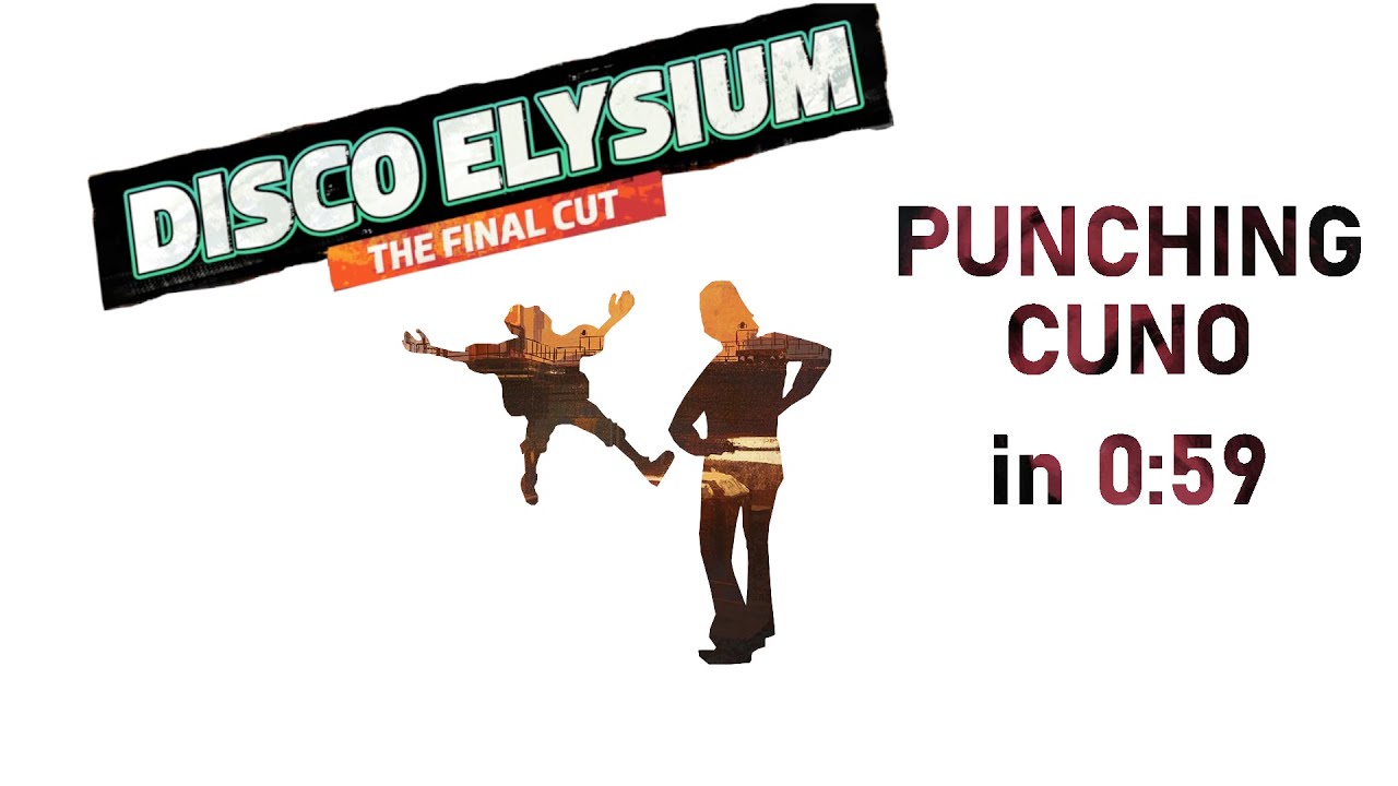 Punching Cuno in under a minute -- Disco Elysium Speedrun