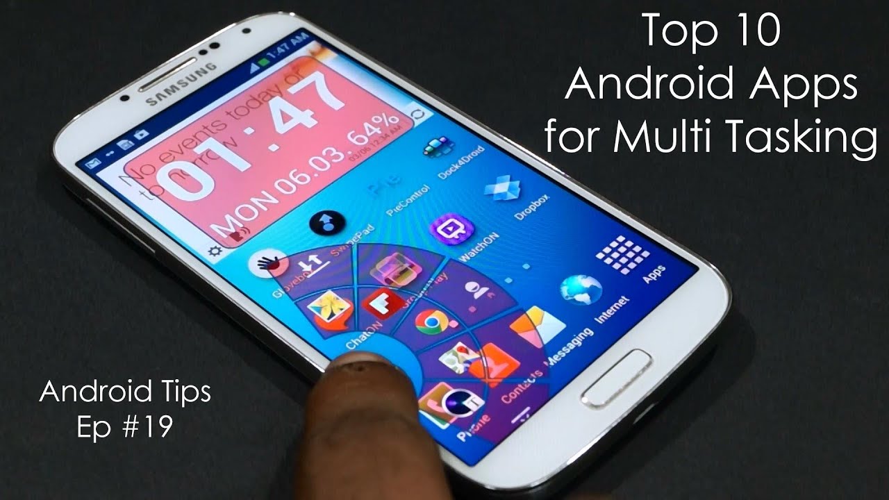 Top 10 Must Have Android Apps for Multi Tasking (Galaxy S4) - Part 1 - Android Tips #19