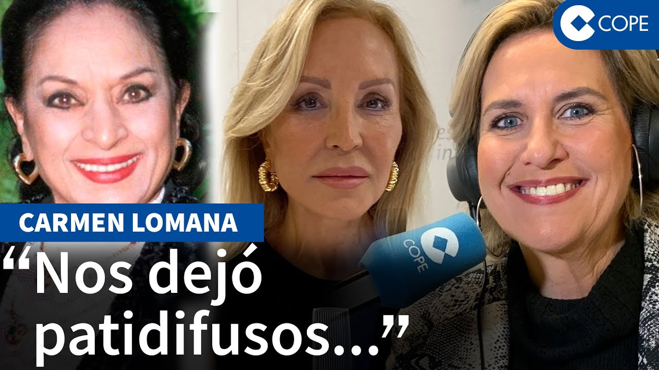 Carmen Lomana cuenta la sorprendente anécdota que compartió con Lola Flores