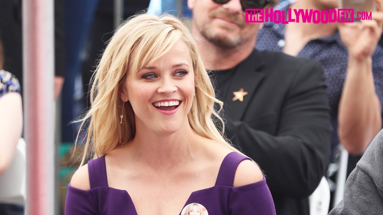Reese Witherspoon Speaks At Goldie Hawn & Kurt Russell's Walk Of Fame Ceremony 5.4.17