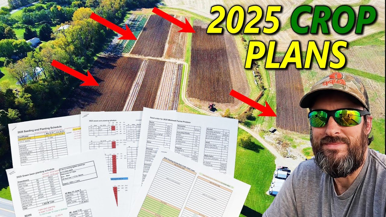 My 2025 Vegetable Garden Master Plan Revealed!