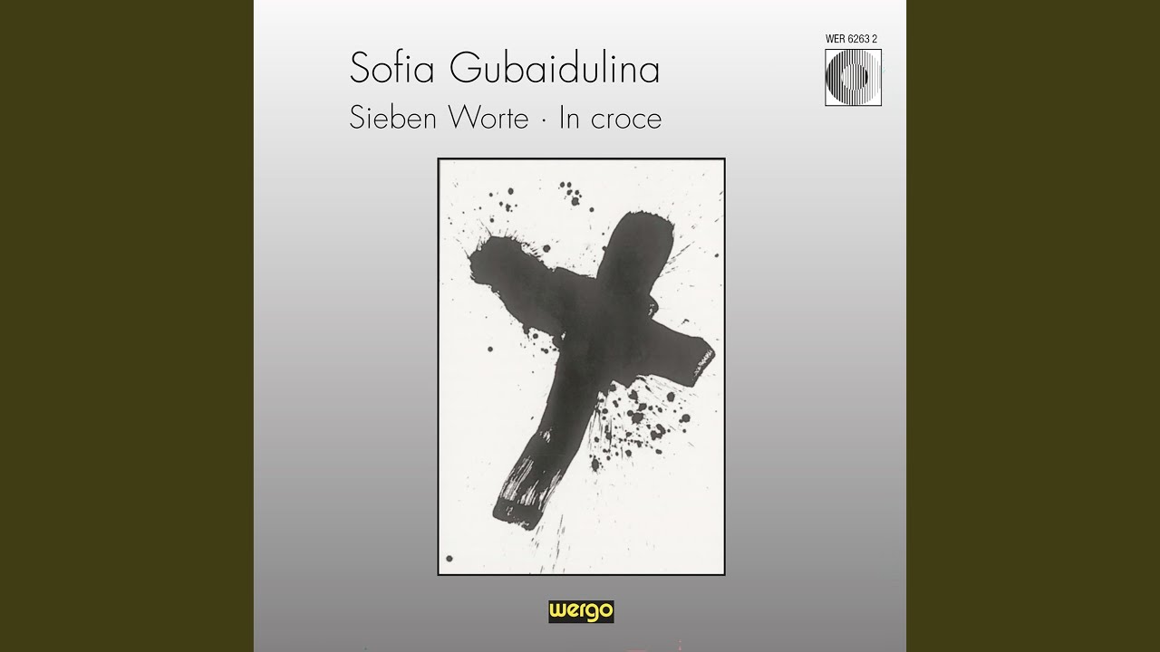 Sieben Worte: V. Mich dürstet