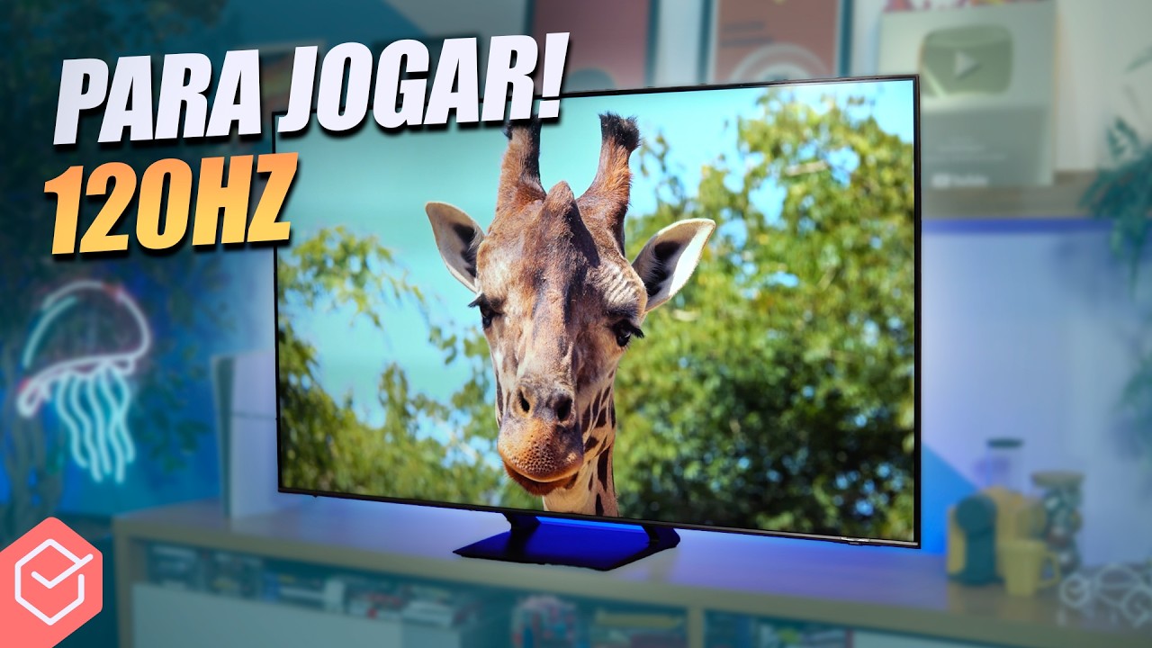 SAMSUNG Q70D // a TV 4K QLED mais BARATA com 120hz!