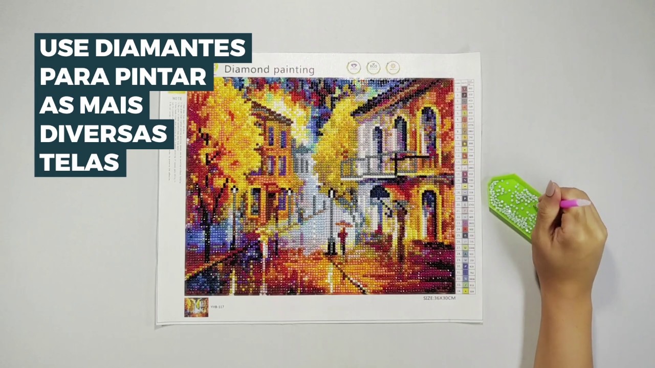 Como funciona Pintura com Diamantes?