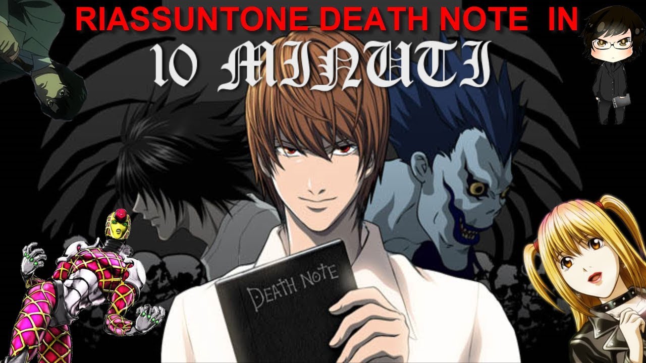 DEATH NOTE IN 10 MINUTI E POCHI SECONDI (Mega Riassuntone)