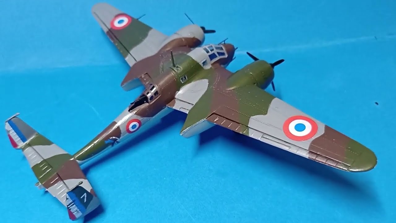 Breguet Br.693 Mistercraft (ex Heller),1:72 vintage (1967)-relacja z budowy