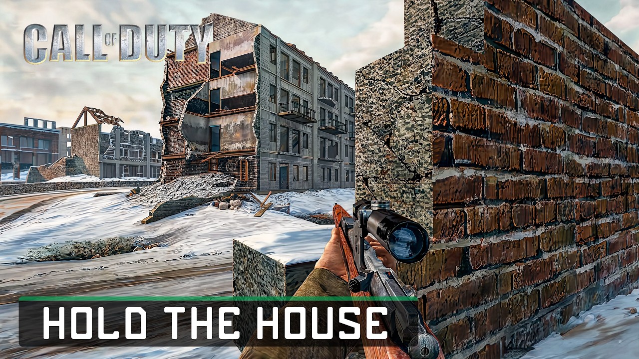 Call of Duty [Graphic Mod] ➤ Mission 18 - Pavlov's House [4K ● VETERAN]