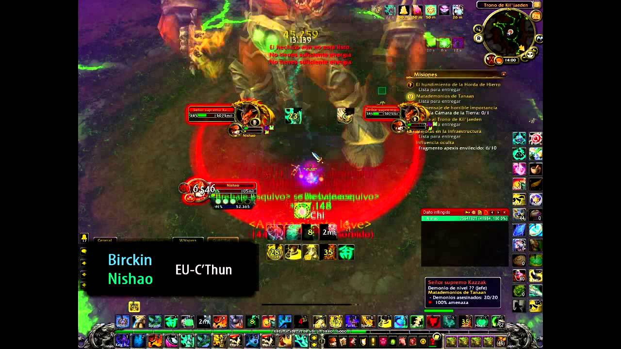 6.2 Brewmaster Monk Kazzak solo kill