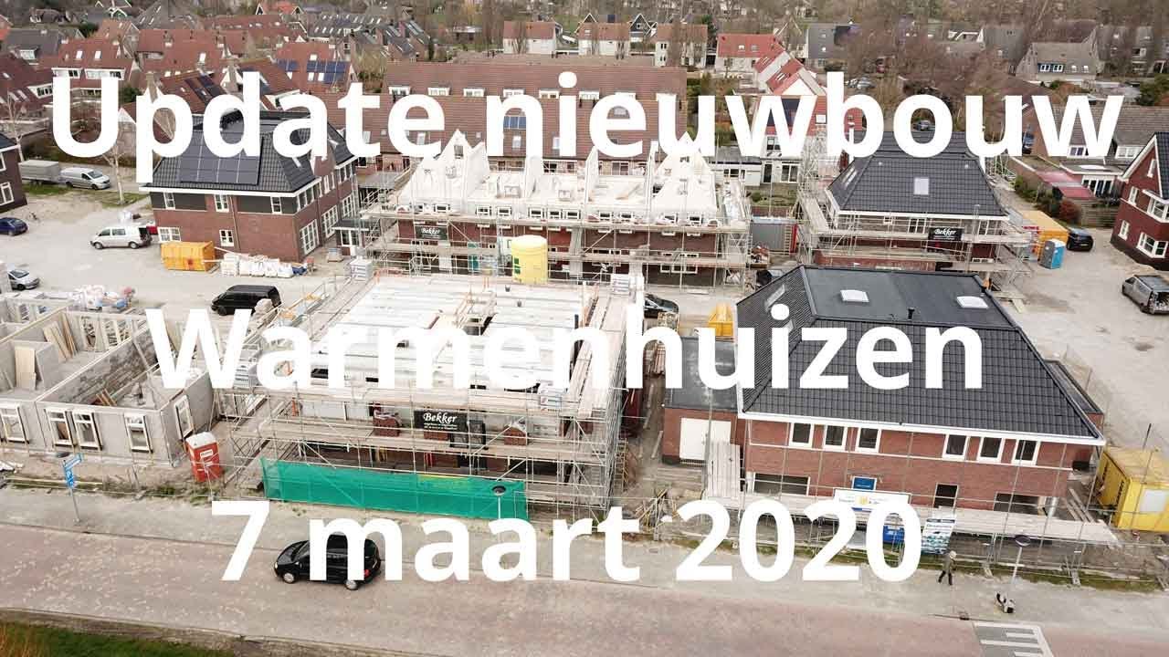 Nieuwbouw update 25 maart 2020 Warmenhuizen