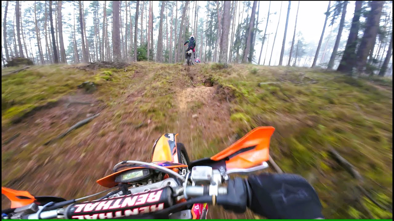 KTM EXC 200  Ostatnia jazda w 2024 roku !! Hill climb | Honda |