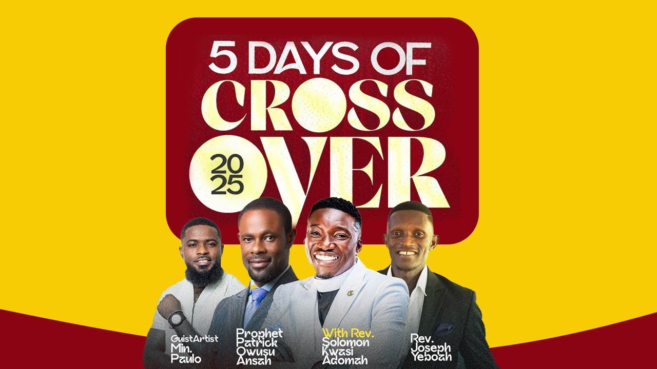 DAY 3 II 5NIGHTS OF CROSS OVER || 2026 THE YEAR OF HIGHER LIFE BY   REV . SOLOMON KWASI ADOMAH