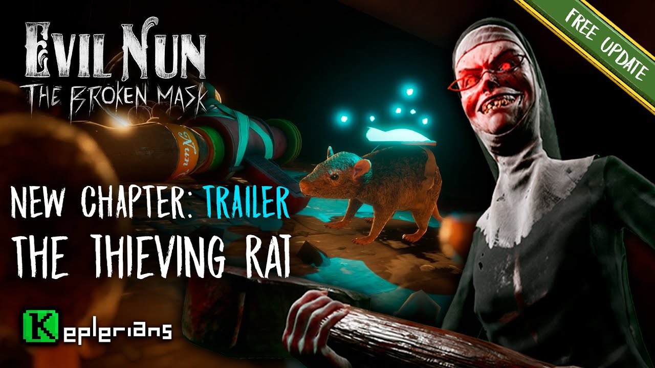 THIEVING RAT 🐀 EVIL NUN: THE BROKEN MASK 🔨 Official TRAILER