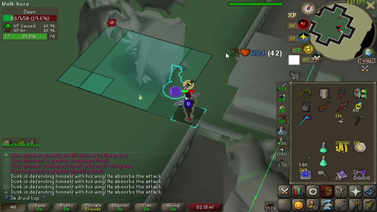 Grotesque Guardians Speed-Runner with Venator Bow(no sbs/venge, no scythe)