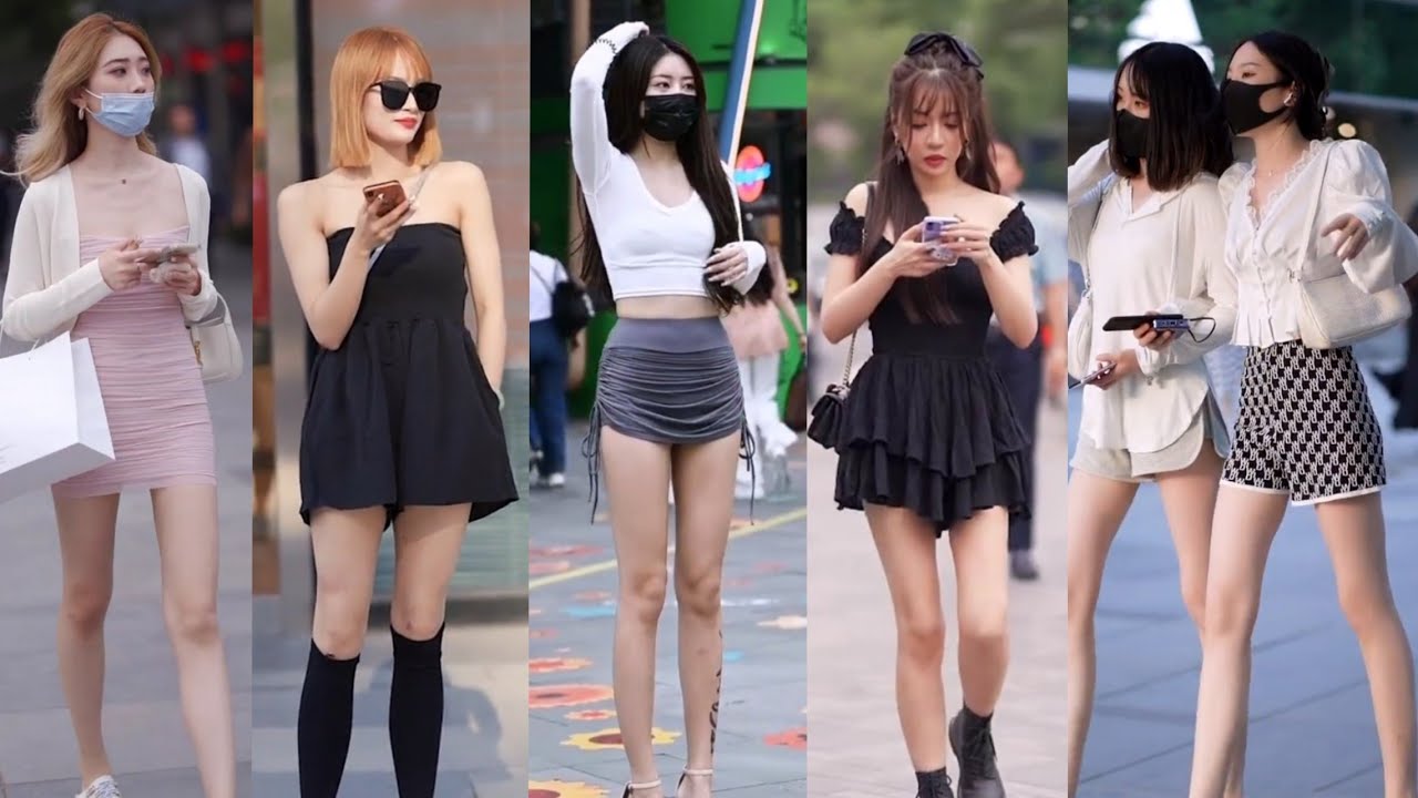 Mejores Street Fashion Douyin China | 抖音街拍穿搭 ！Douyin Tiktok China Thời Trang Đường Phố Ep.278