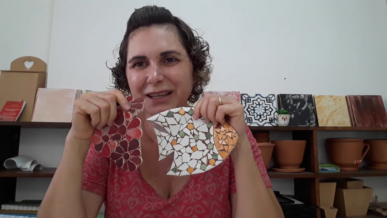 Casa Necchi Mosaico: curso de mosaico em tela!
