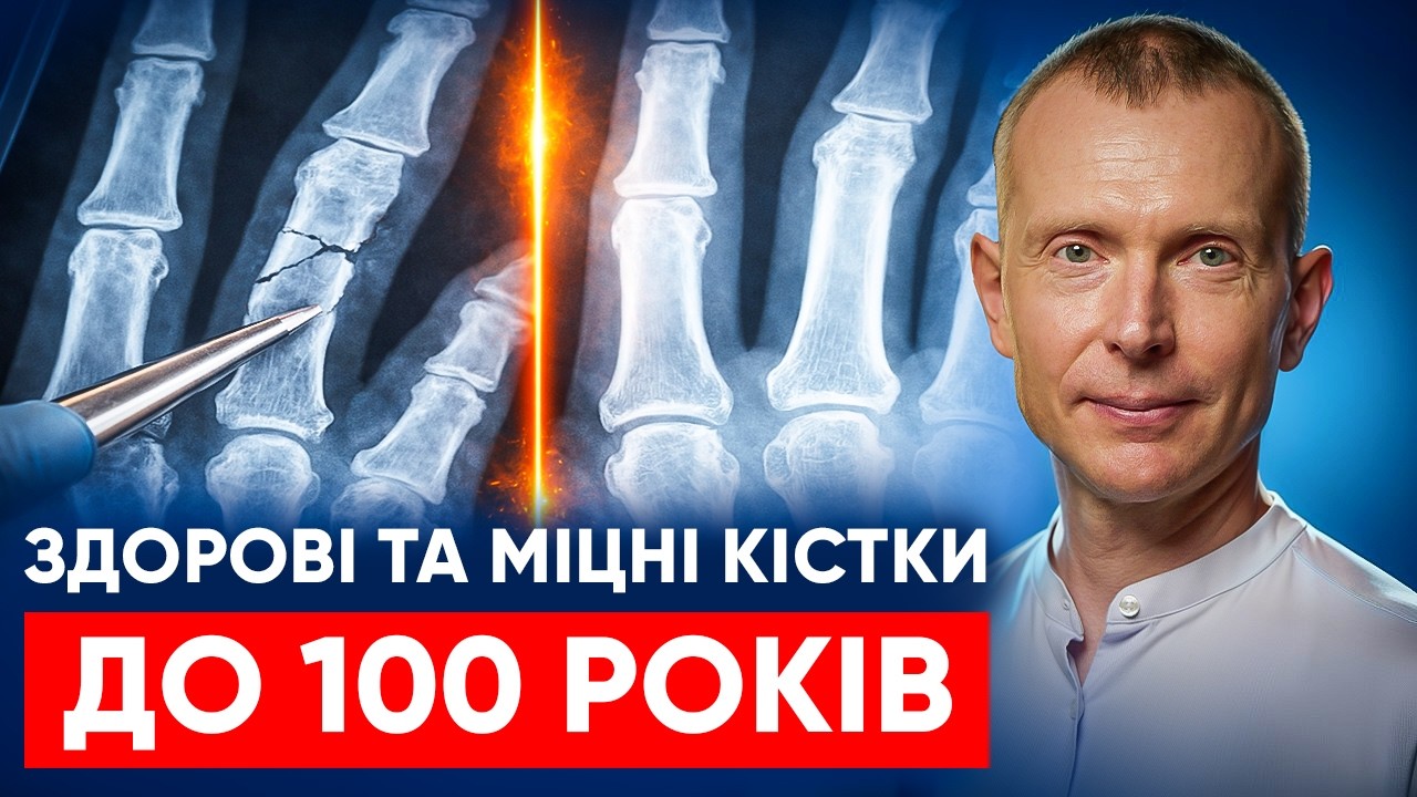 КІСТКИ САМІ ПОЧНУТЬ ВІДНОВЛЮВАТИСЯ! ЗРОБИ ЦЕ для здорових і міцних кісток!