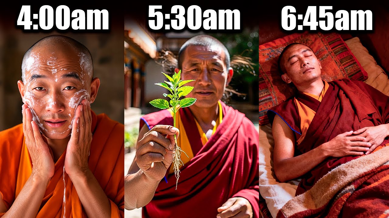 The Hidden Morning Routine of Ancient Tibetan Monks (step by step)