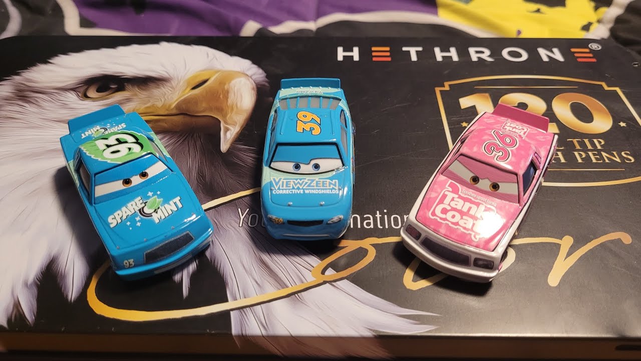 Cars Ryan, Ernie, and Eugene review. 1:55 Scale diecast