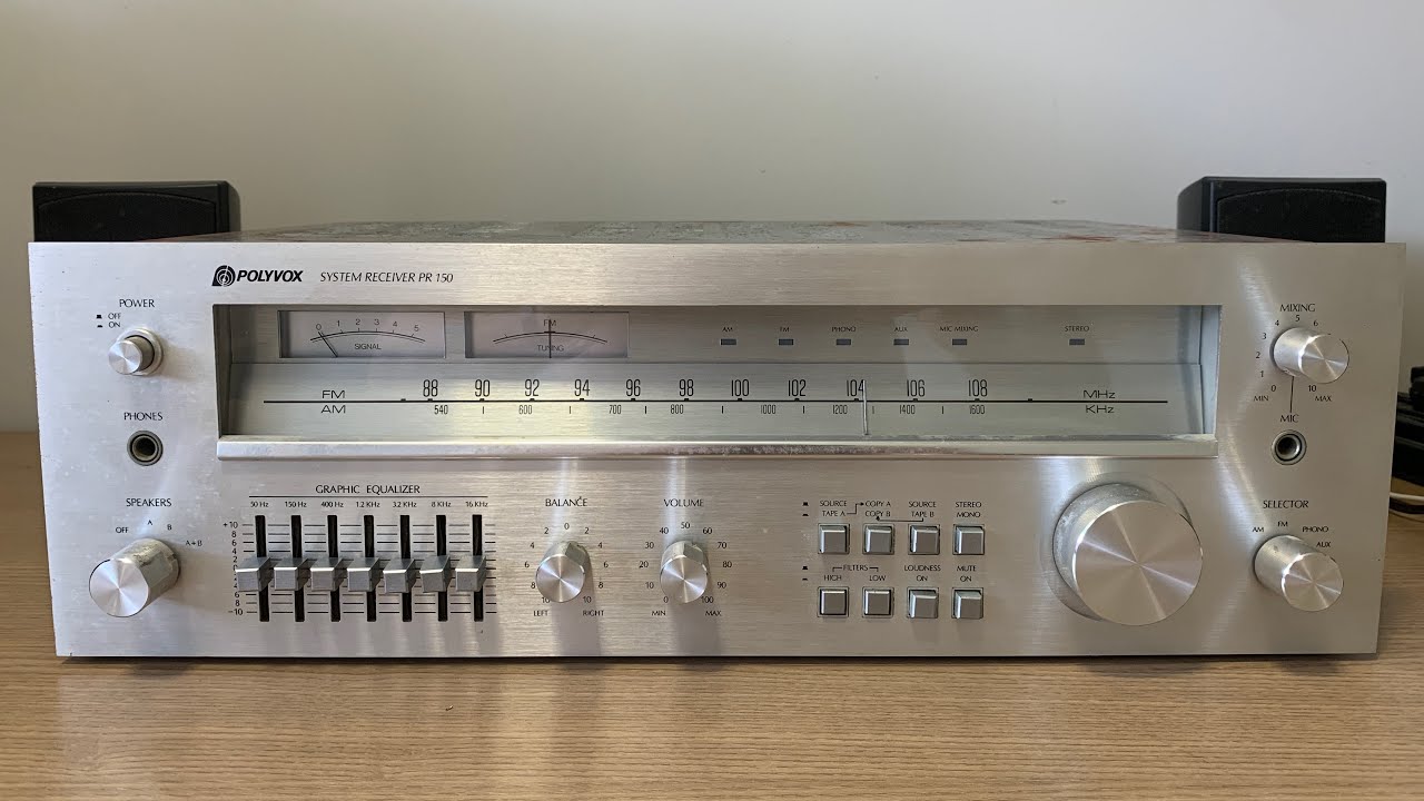 Conserto: Receiver Polyvox PR 150 (MUITOS defeitos)
