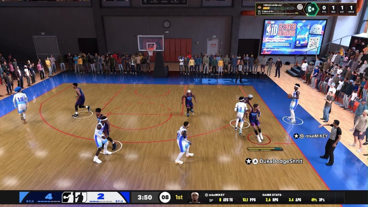 27-5-5.... 5STLS 1BLK CRAZY 2ND HALF🔥🔥🔥 FULL GAME