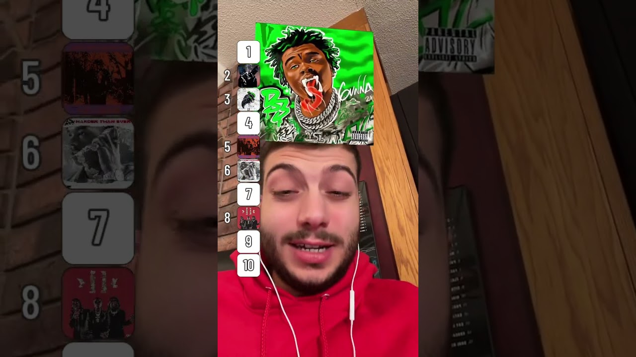 BLINDLY RANKING TRAP ALBUMS 🤔 #MusicQuiz #Top10 #Ranking #Future #YoungThug #TravisScott #NFR
