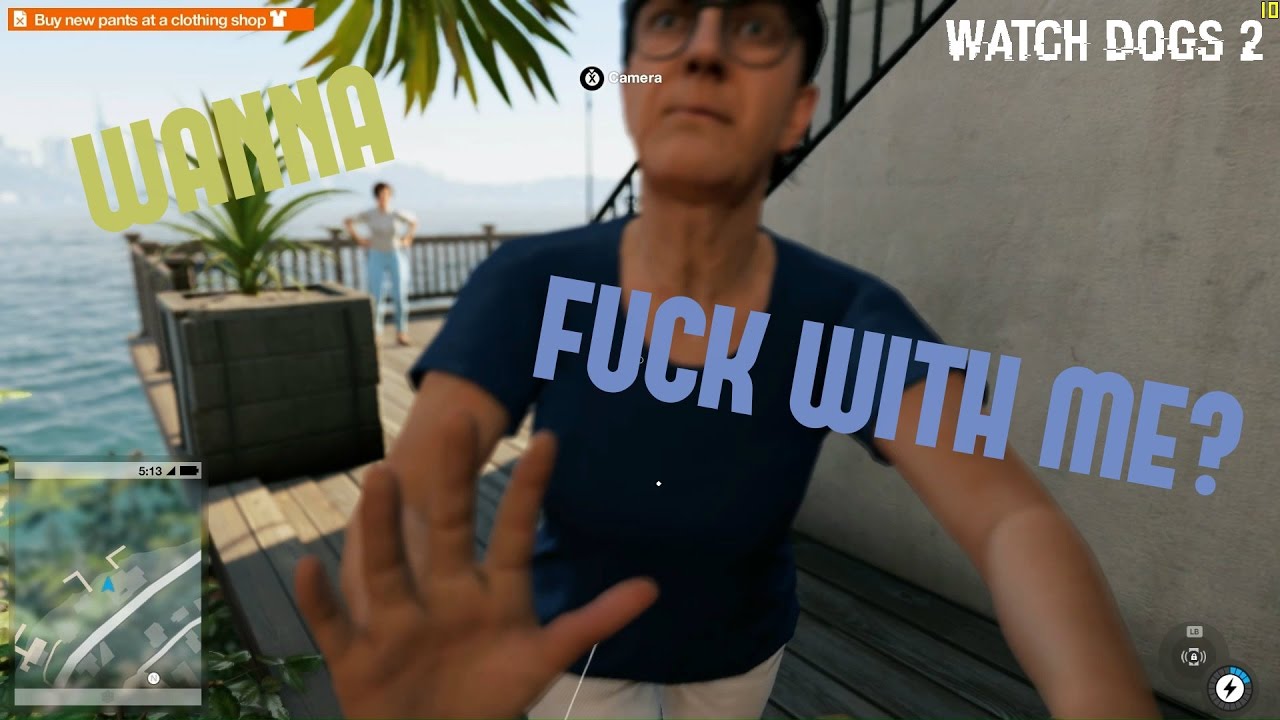 WATCH DOGS 2 - PISSING OFF THE LOCALS