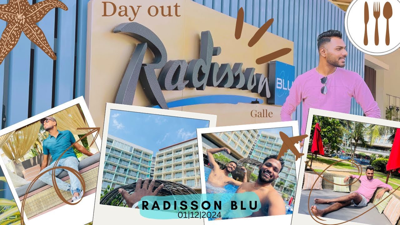 Relaxing Day Out at Radisson Blu Galle & Stunning Sunset at Galle Fort | 01.12.2024✨