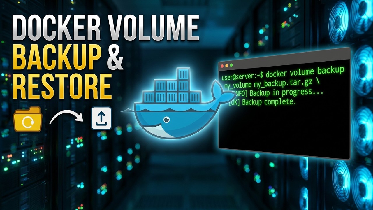 How to Backup and Restore Docker Volumes Safely