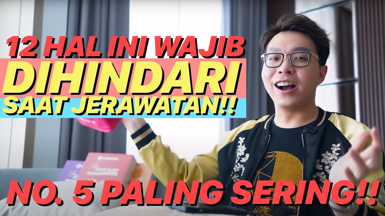 12 HAL YG DHINDARI KALAU JERAWATAN!! NO. 5 PALING SERING! | BEAUTY TIPS