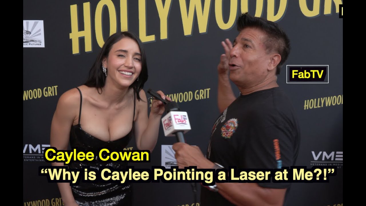 Caylee Cowan Lights Up the Hollywood Grit Premiere Red Carpet