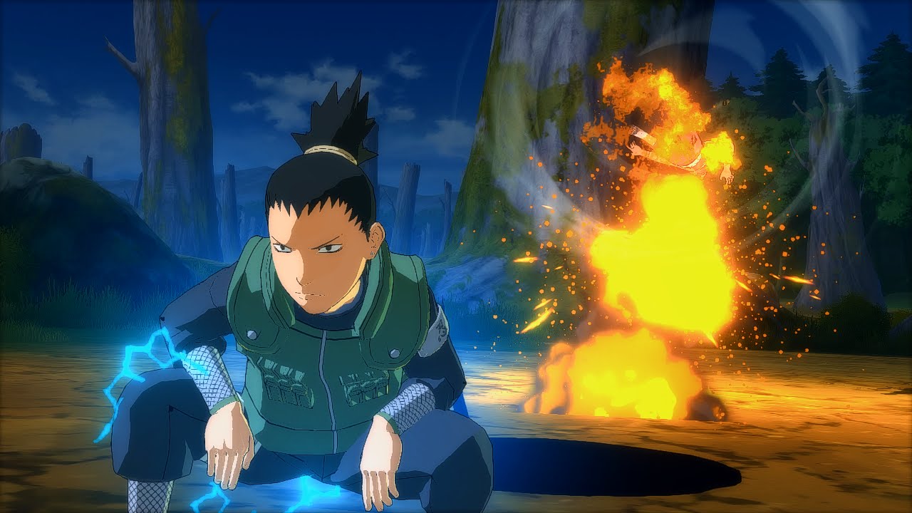 Naruto Ultimate Ninja Storm 4 PC MOD - Master Tactician Shikamaru Custom Moveset Mod Gameplay