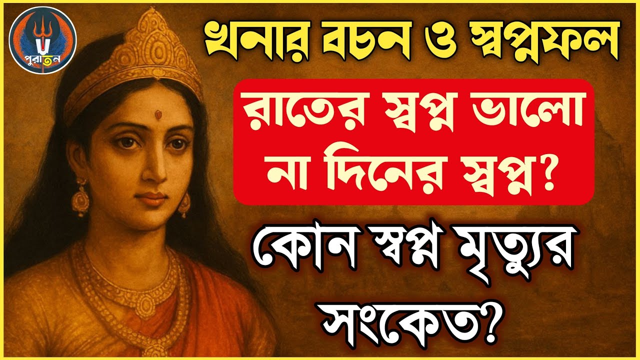 খনার বচন ও স্বপ্নফল|Khonar Bachan O Swapnofol|স্বপ্নের শুভ অশুভ ফল
