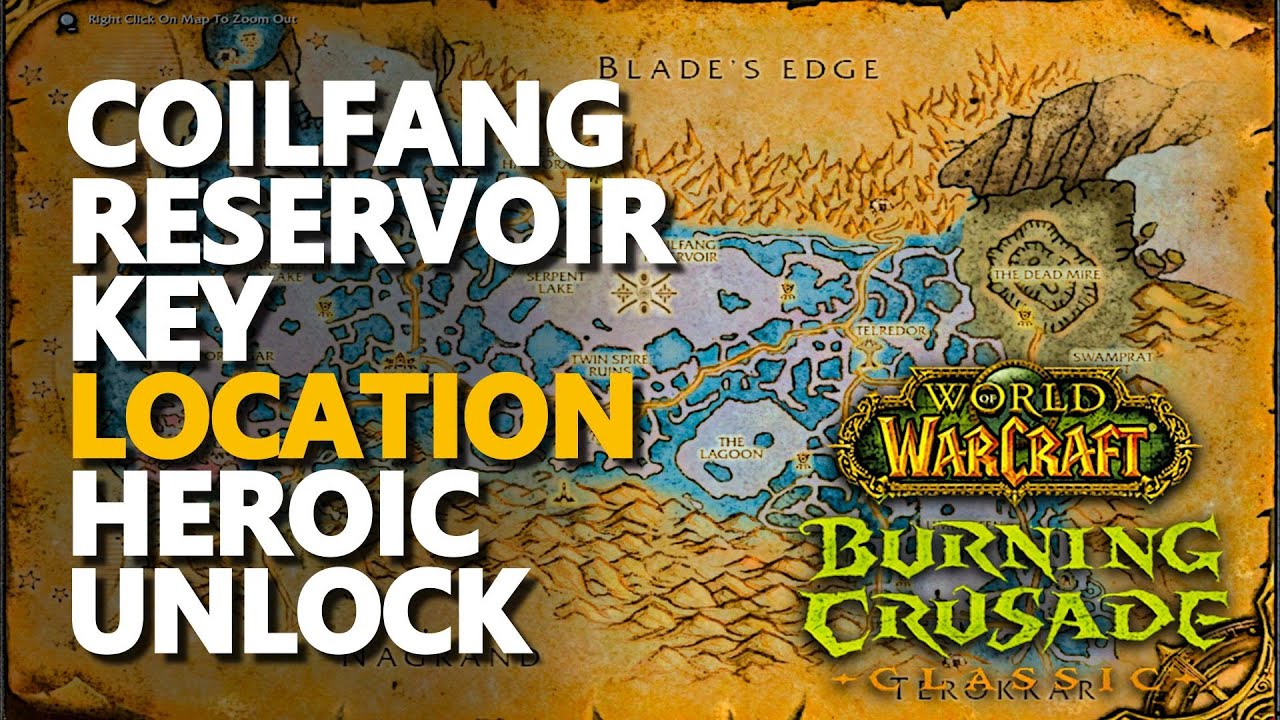 Reservoir Key Location WoW TBC
