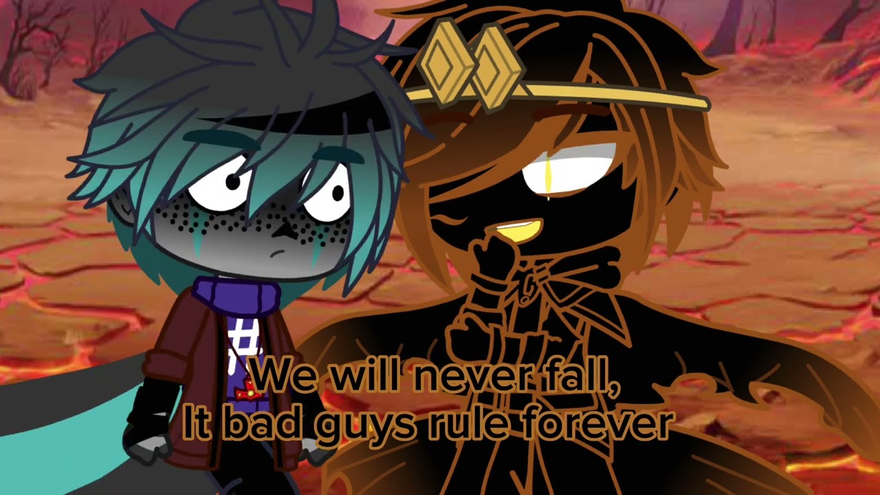 Ft. Crescent sans met shattered dream || villains over all || #lionguard || 💛🖤 🖤🌙 ||