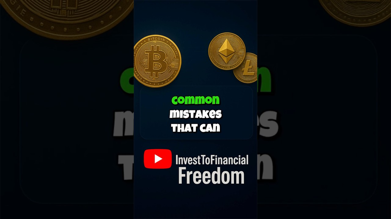 Crypto Basics | The 3 biggest Mistakes That Crypto Investers MUST Avoid 🚨