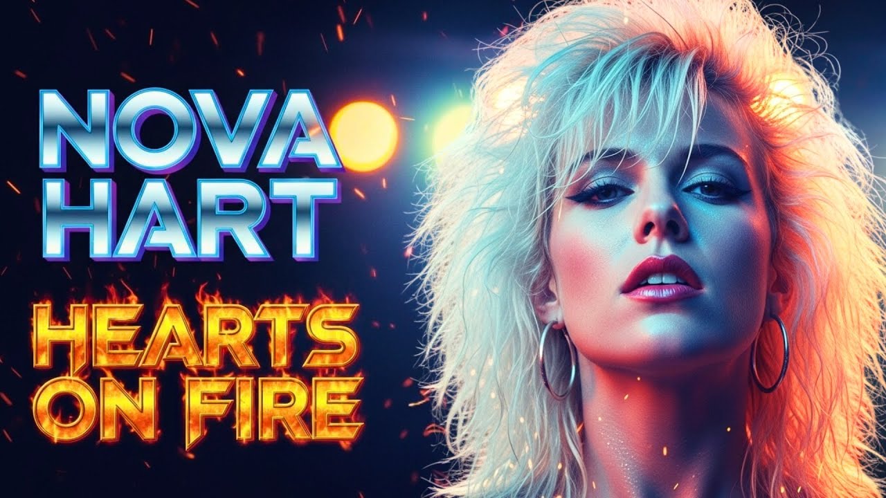 Nova Hart - Hearts on Fire | Epic 80s Arena Rock Anthem