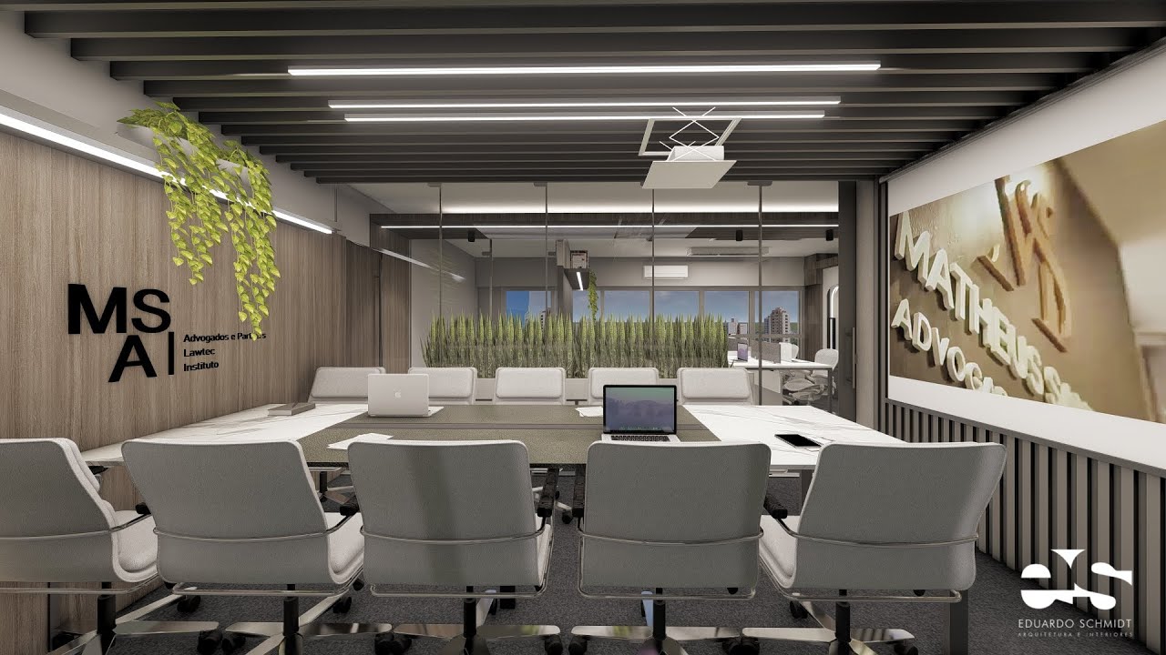 Escritório de Advocacia - Projeto Arquitetura de interiores