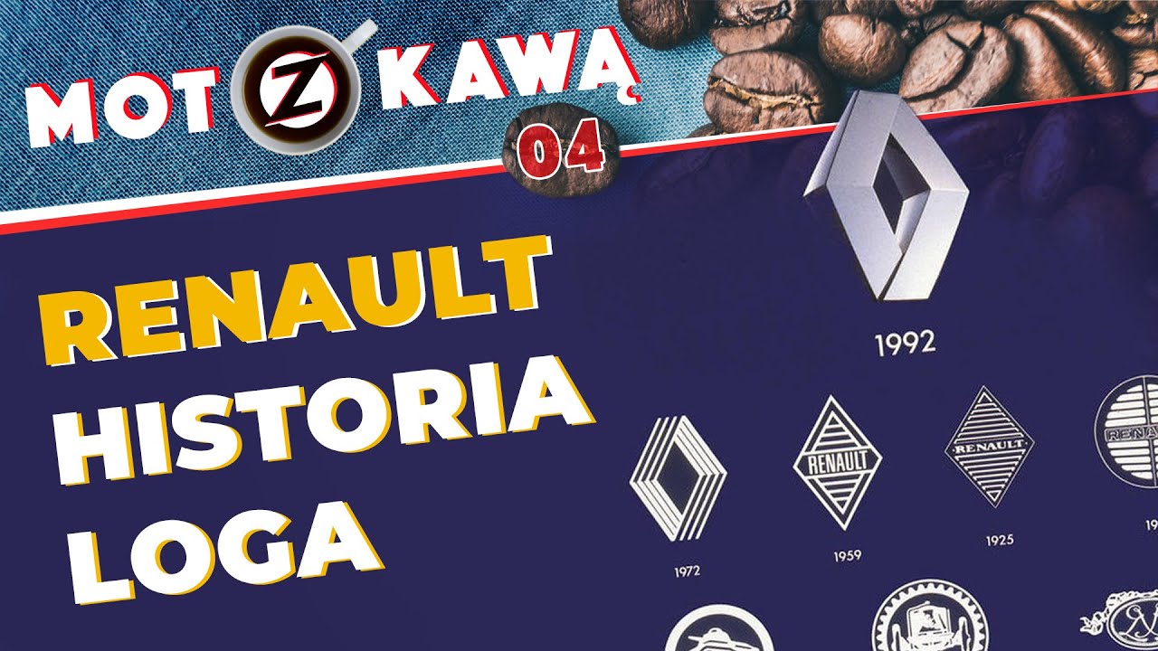 Ile razy RENAULT zmieniał swoje logo? | motoZkawą 04