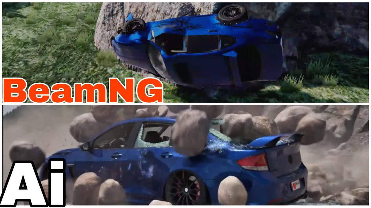 THE BEAMNG.DRIVE VS AI CRASHES #9