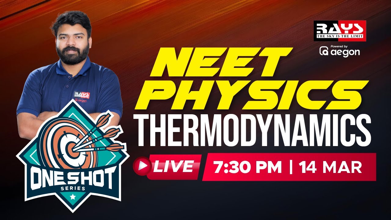 PHYSICS | ONE SHOT😱💯  CHAPTER : THERMODYNAMICS❤️ | NEET 2024 ⚡