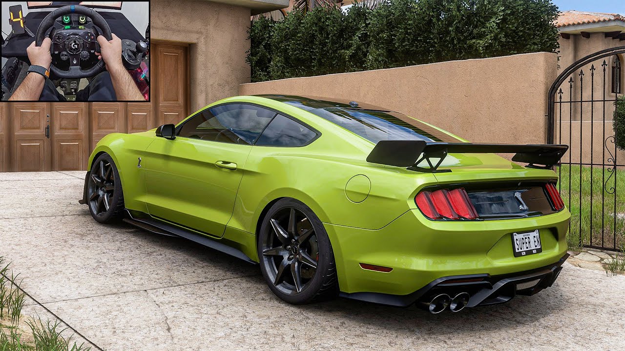 Ford Mustang Shelby GT500 - Forza Horizon 5 | Logitech G923 Steering Wheel