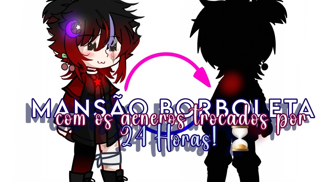 ★ 𝐌ansão borboleta com os gêneros trocados por 𝟐𝟒𝐡! ⌛|•GN|• 🩵Giyuushino, Obamitsu🩷`~ #giyushino