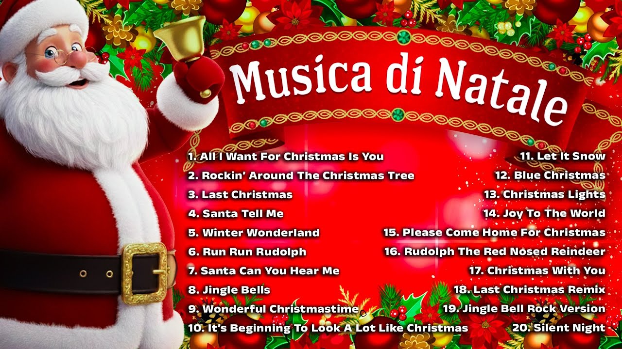 Musica di Natale 🎅🏻 Canzoni di Natale 2025 🎄 Le Pi&ugrave; Belle Hits Natalizie