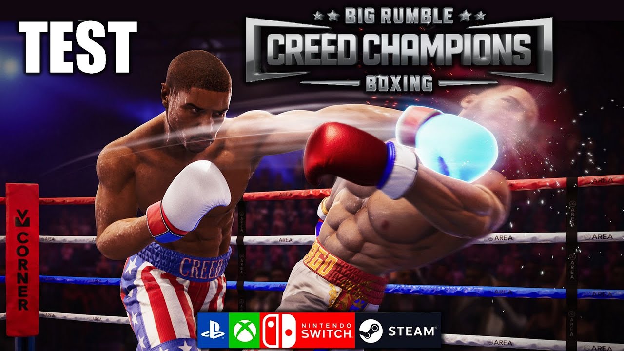 BIG RUMBLE BOXING CREED CHAMPIONS | TEST FR | NINTENDO SWITCH