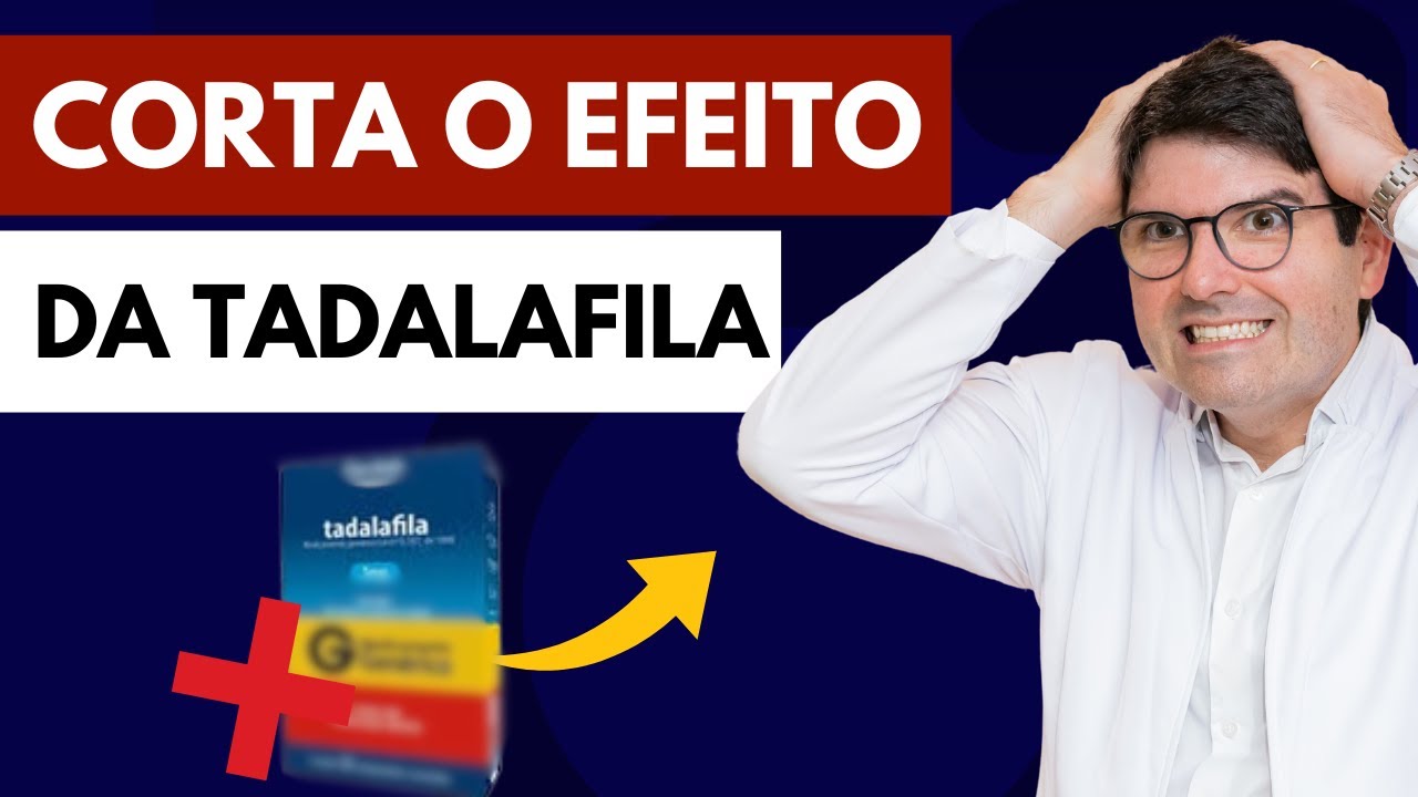 3 Coisas que cortam o Efeito da TADALAFILA | Tadalafila sem efeito