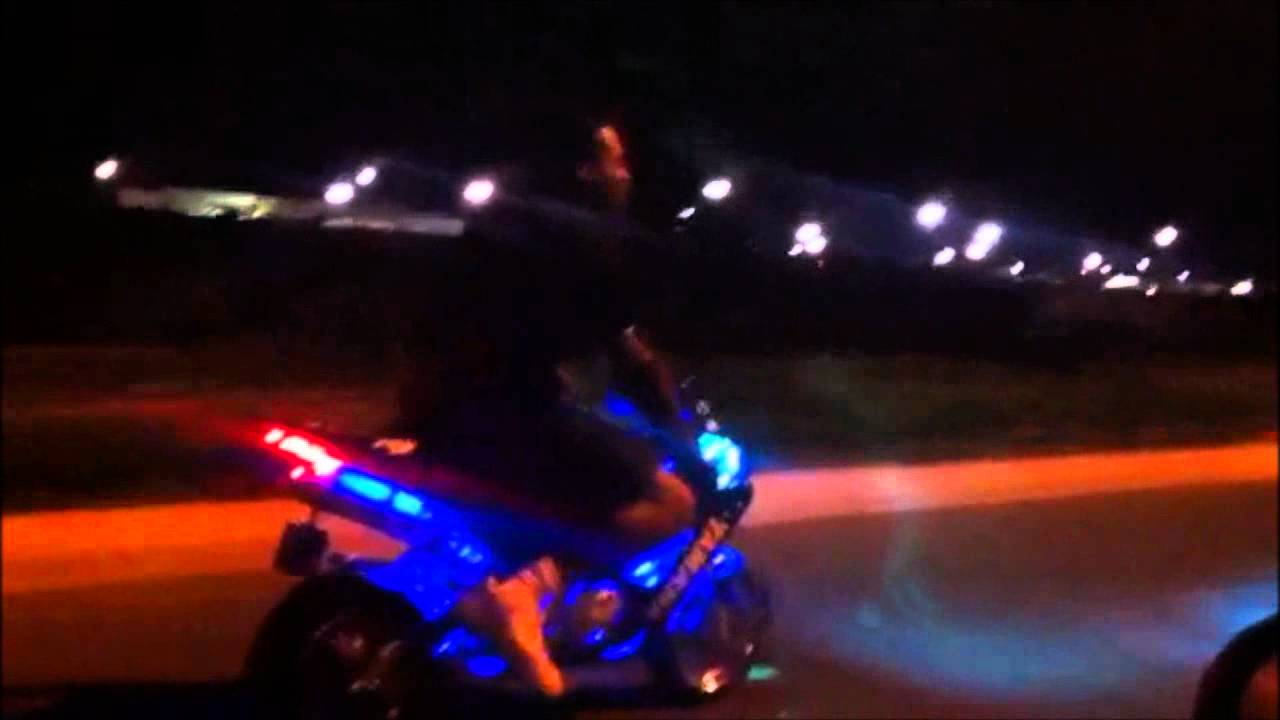 X18 Super Pocket Bike Ride At 2am
