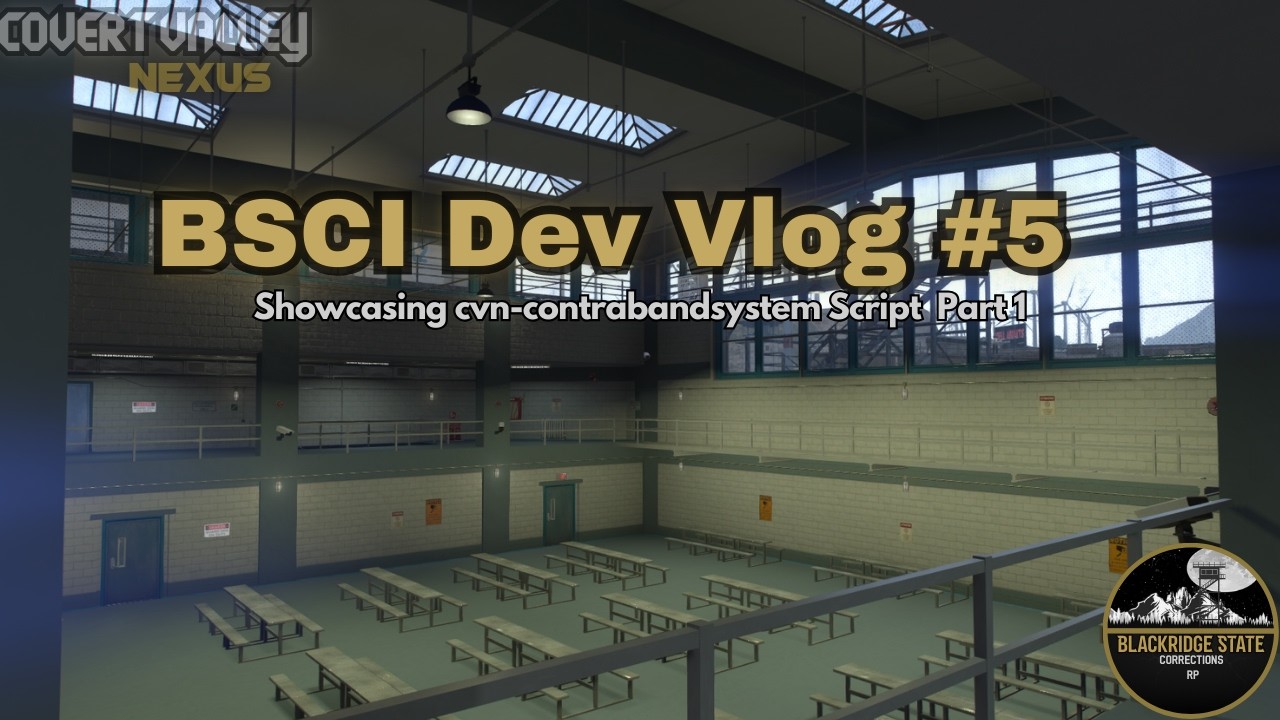 Blackridge State Corrections RP Dev Vlog: Five
